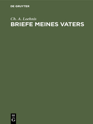 cover image of Briefe meines Vaters